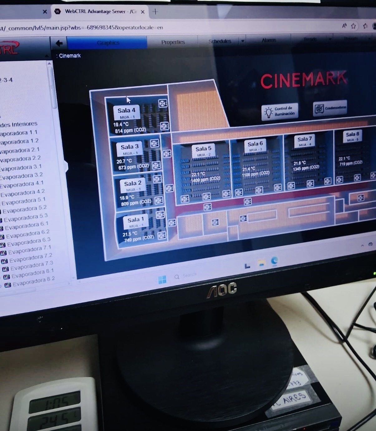Control WebCTRL